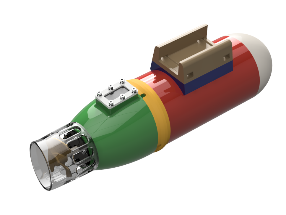 DUCK_ASSY_4 v61_2 CAD Model of Electromechanical Device
